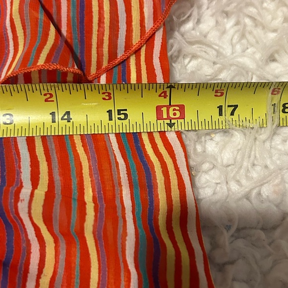 January 7 striped spaghetti Tank Xs-S no size tag no stretch Anthropologie 90 - Picture 6 of 8